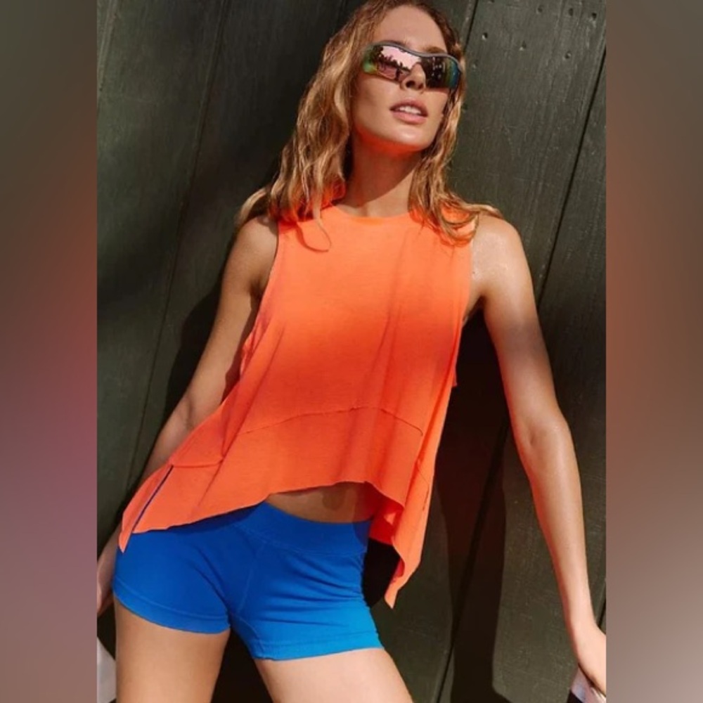 FP MOVEMENT Tempo Tank NWT Neon Coral
